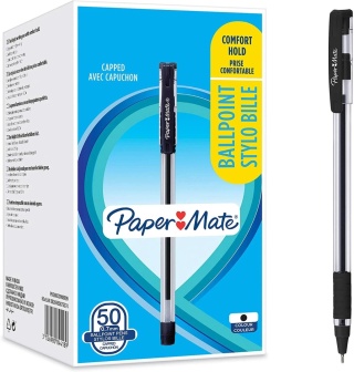 Długopis ze skuwką BRITE czarny PAPER MATE 2084418
