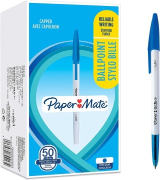Długopis ze skuwką Paper Mate 045 fine (0,7 mm) niebieski 2084413