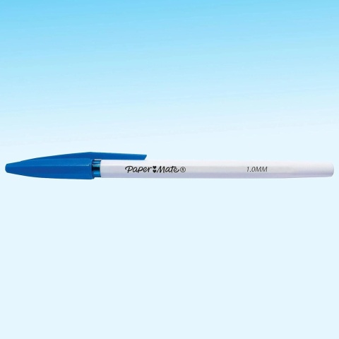 Długopis ze skuwką Paper Mate 045 fine (0,7 mm) niebieski 2084413