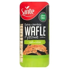 Extra Cienkie Wafle Ryżowe Naturalne 110g, 0426 SANTE