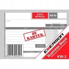 KW-1 Kasa wypłaci A6 80k.1+1 EMERSON aekw-a61k058