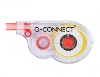 Korektor w taśmie Q-CONNECT, myszka, jednorazowy, 5mmx8m, zawieszka, KF01593