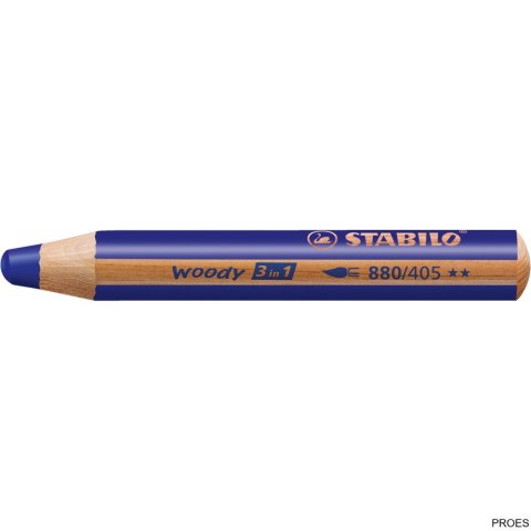 Kredka WOODY ultramaryna 880/405 STABILO