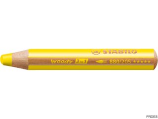 Kredka WOODY żółta 880/205 STABILO