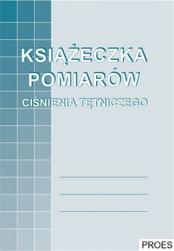 M-910-5 Książeczka pomiarów ciśnienia tętniczego 32k A6 offset MICHALCZYK I PROKOP