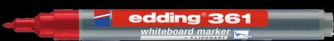 Marker EDDING 1mm do tablic okrągła końcówka czerwony 361/002/CZ