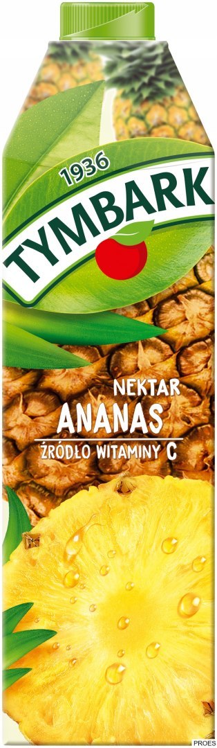 Nektar TYMBARK Ananas 1L KARTON