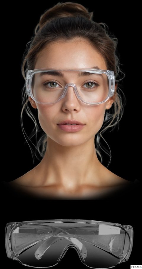 Okulary ochronne transparentne GOG-ICE T REIS