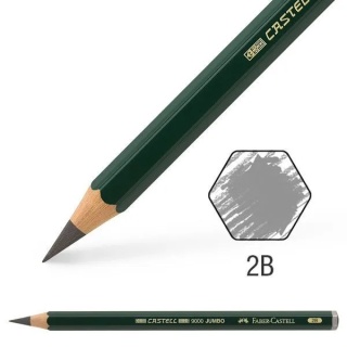 Ołówek CASTELL 9000 JUMBO 2B FC 119302