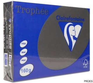 Papier xero A4 160g czarny TROPHEE EMERSON 250ark xca41001b