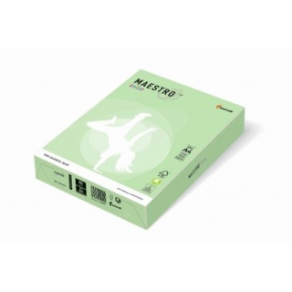 Papier xero MAESTRO COLOR A4 160g 250 ark. MG28 zielony pastel