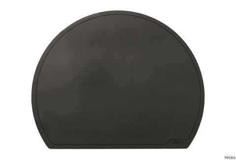 Podkład na biurko, półokrągły, 650x520 mm Cza rny 729501 DURABLE