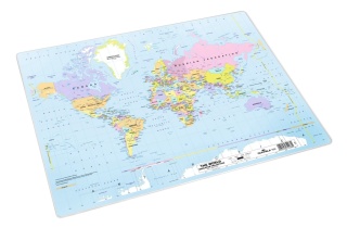 Podkładka na biurko MAPA ŚWIATA 50x38 PP 723119 DURABLE