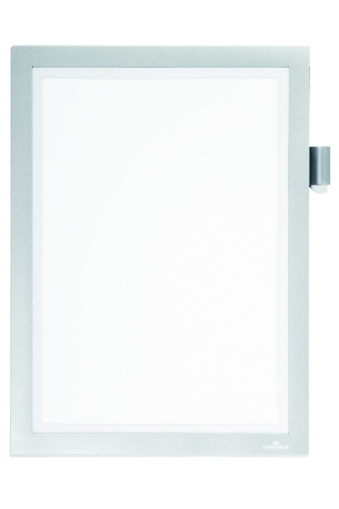 Ramka magnetyczna A4 srebrna DURAFRAME MAGNETIC NOTE 498923 DURABLE