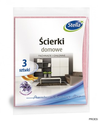 STELLA Ścierki domowe zapachu lawendy 3 sztuki PS0982/20
