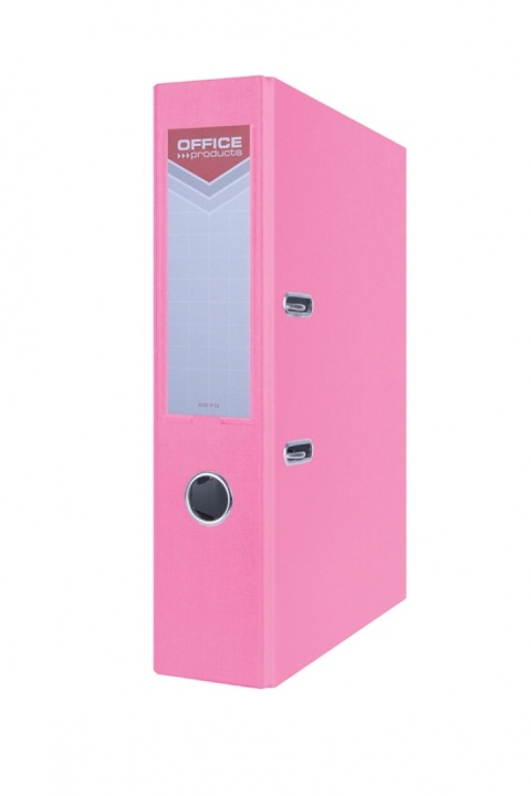 Segregator OFFICE PRODUCTS Officer, PP, A4/75mm, różowy, 21011211-13