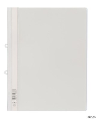 Skoroszyt A4 z PVC, z możliwością wpięcia do segregatora Biały 258002 DURABLE