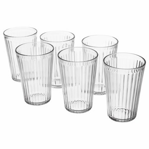 Szklanka, szkło bezbarwne, 43cl 6 szt./op. VARDAGEN