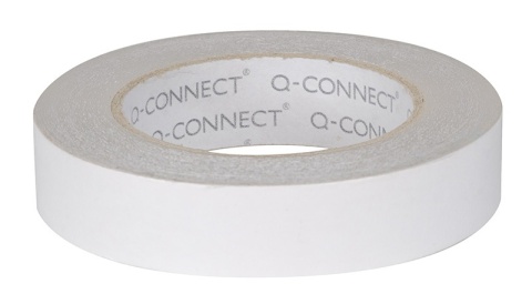 Taśma dwustronna montażowa Q-CONNECT, piankowa, 12mm, 5m, biała, KF17477