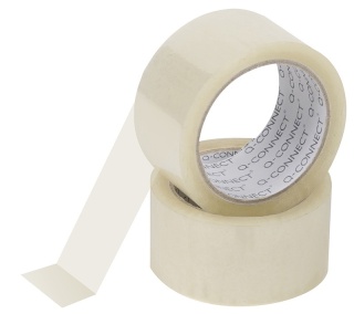 Taśma pakowa Q-CONNECT, 48mm, 66y, transparentna, KF17485