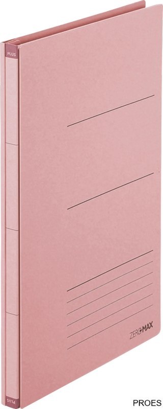 Teczka Zero Max, skoroszyt A4, FL-021SSW, Różowy, 89810 Plus