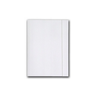 Teczka z gumką biała 450g bez nadruku 0821014BN