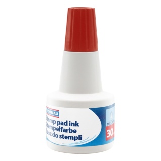 Tusz do pieczątek DONAU, 30ml, czerwony, 7808001PL-F04