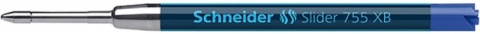 Wkład Slider 755 do długopisu SCHNEIDER , XB, format G2, niebieski, SR175503