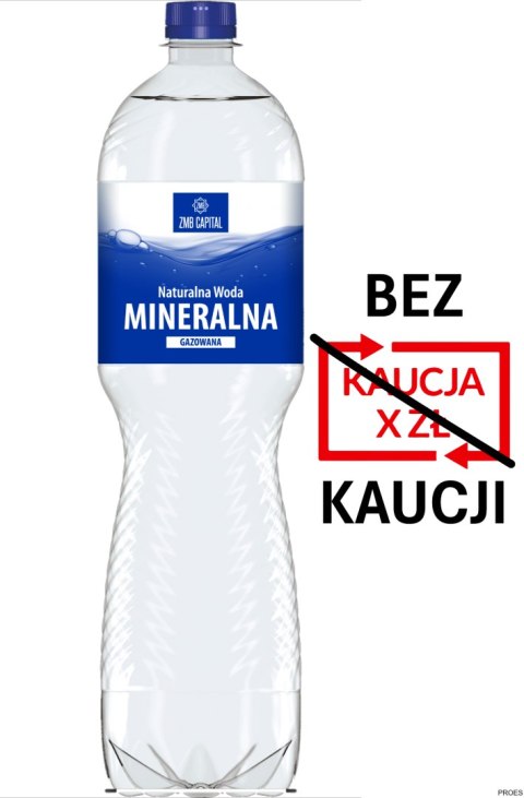 Woda USTRONIANKA ZMB gazowana 1.5L zgrzewka 6 szt. BEZ KAUCJI