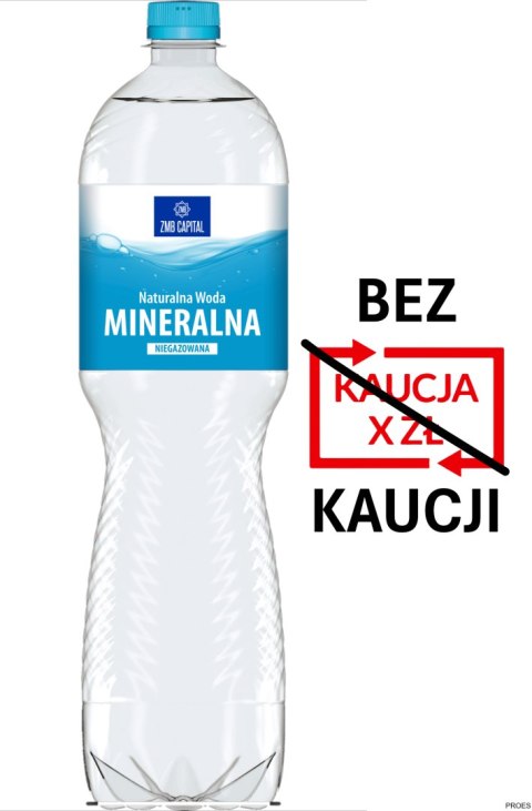 Woda USTRONIANKA ZMB niegazowana 1.5L zgrzewka 6 szt. BEZ KAUCJI