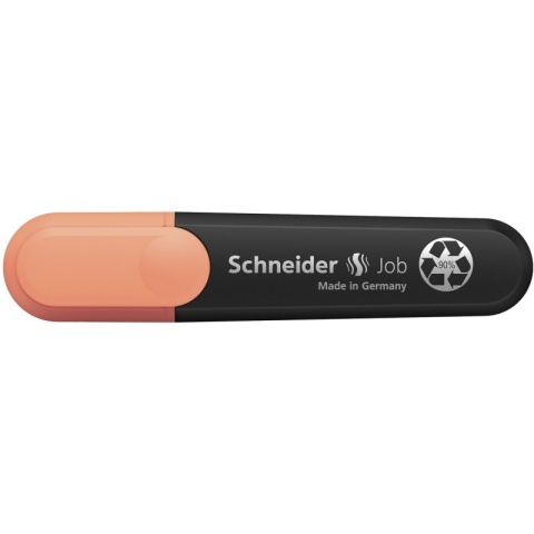 Zakreślacz SCHNEIDER Job Pastel, 1-5mm, brzoskwiniowy, SR1526