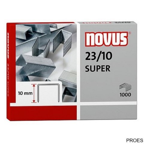 Zszywki 23/10 SUPER 1000 NOVUS 042-0531 NO