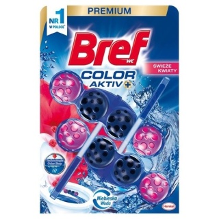 BREF Zawieszka WC COLOR AUTO AKTIV 2x50g ŚWIEŻE KWIATY 54435
