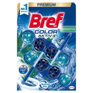 BREF Zawieszka WC COLOR AUTO AKTIV EUCALYPTUS 2x50g 54046
