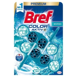BREF Zawieszka WC COLOR AUTO AKTIV OCEAN 2x50g 54169