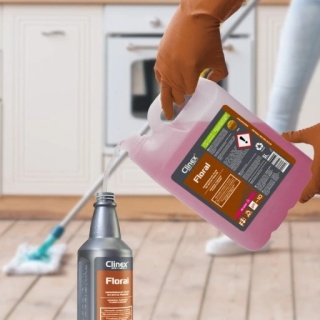CLINEX Uniwersalny płyn Floral, do mycia podłóg, Blush, 5l, 3608