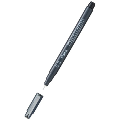 Cienkopis POINTLINER 3mm czarny SZOP-C30A