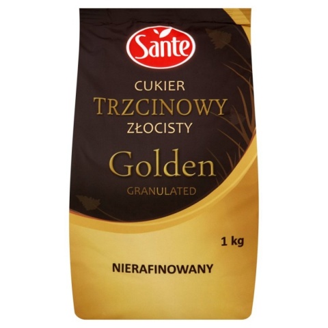 Cukier trzcinowy Golden Granulated 1kg SANTE