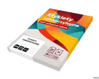 Etykiety A4 105mm x 74mm (100) białe Basic 003 EMERSON eta4i105x074wbas