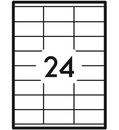 Etykiety samoprzylepne No. 012 70x35 mm GRAND 150-1039