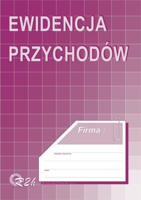 Ewidencja przychodów A4 R2h MICHALCZYK I PROKOP (od 1 styczeń 2022)