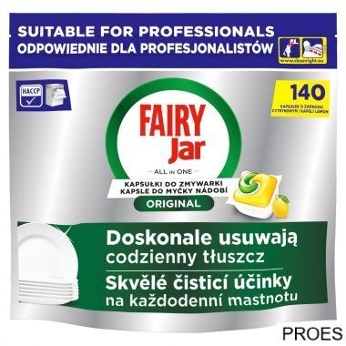 FAIRY Kapsułki do zmywarki Kaps Professional Lemon 140 sztuk 95614
