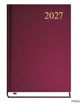 Kalendarz Asystent A5 2027, bordo, Michalczyk i Prokop T-237C-B