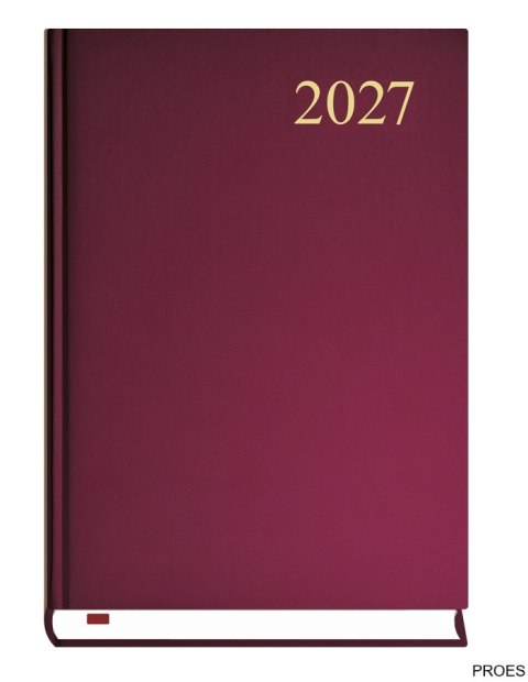 Kalendarz Asystent A5 2027, bordo, Michalczyk i Prokop T-237C-B
