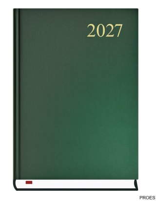 Kalendarz Asystent A5 2027, c.zieleń, Michalczyk i Prokop T-237C-Z2