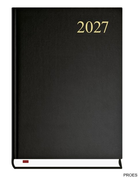 Kalendarz Asystent A5 2027, czarny, Michalczyk i Prokop T-237C-V