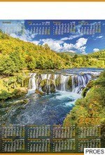 Kalendarz Plakatowy B-1, P02 - WODOSPAD 2027