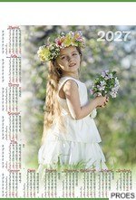 Kalendarz Plakatowy B-1, P17 - DZIECKO 2027