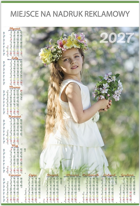 Kalendarz Plakatowy B-1, P17 - DZIECKO 2027