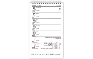 Kalendarz biurowy ZODIAK 2027 (H6) TELEGRAPH